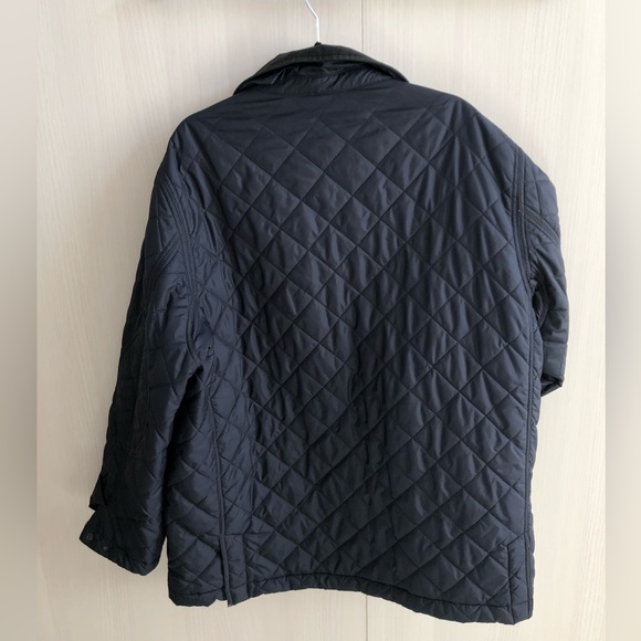 Polo Ralph Lauren Vintage Quilted Navy Jacket Men’s XL - Picture 9 of 16